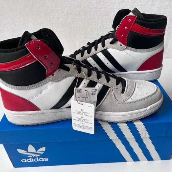 Adidas Originals Men\'s TOP TEN‎ RB Shoes Size 13 Sports White Skater Athletic main image 8